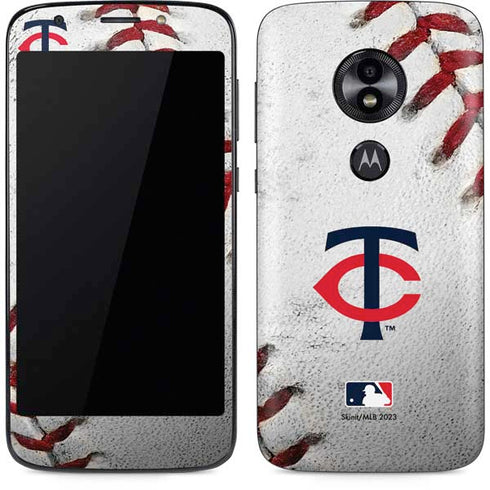 MLB Minnesota Twins Game Ball Moto E5 Play Skin